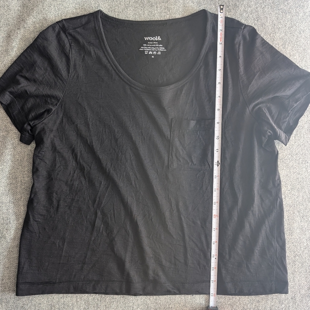 Wool& Hailee Boxy Tee, Medium